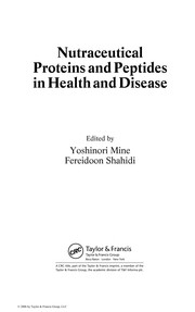 Cover of: Nutraceutical proteins and peptides in health and disease