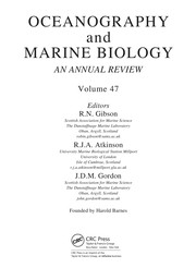 Cover of: Oceanography and marine biology: an annual review. Volume 47