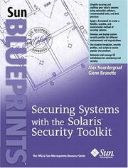 Cover of: Securing systems with the Solaris security toolkit