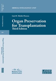 Cover of: Organ preservation for transplantation