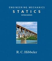 Cover of: Engineering Mechanics - Statics (10th Edition) by Russell C. Hibbeler