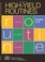 Cover of: High-Yield Routines for Grades K-8
