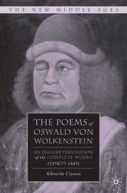 Cover of: The poems of Oswald von Wolkenstein: an English translation of the complete works (1376/77-1445)