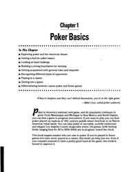 Cover of: Poker for dummies