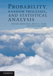 Cover of: Probability, random processes, and statistical analysis