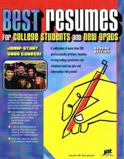 Cover of: Best resumes for college students and new grads: jump-start your career!