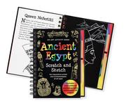 Cover of: Ancient Egypt Scratch & Sketch: An Art Activity Book for Inquisitive artists and archaeologists of all ages (Activity Book Series)