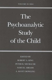 Cover of: The psychoanalytic study of the child