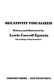 Cover of: Relativity Visualized by Lewis C. Epstein