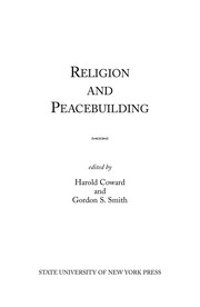 Cover of: Religion and peacebuilding