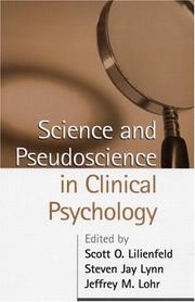 Cover of: Science and Pseudoscience in Clinical Psychology