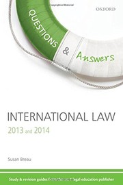 Cover of: Q & A Revision Guide International Law 2013 and 2014 (Questions & Answers)