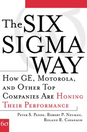 Cover of: The Six Sigma way by Peter Pande