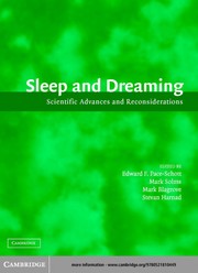 Cover of: Sleep and dreaming: scientific advances and reconsiderations