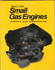 Cover of: Small gas engines by Alfred C. Roth