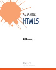 Cover of: Smashing HTML5