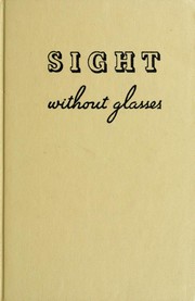 Cover of: Sight without glasses