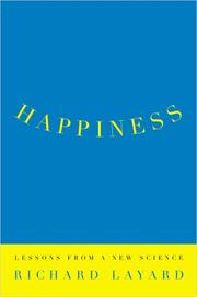 Happiness by Richard Layard