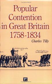 Popular contention in Great Britain 1758-1834