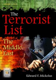Cover of: The terrorist list: the Middle East