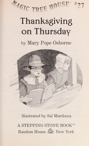 Cover of: Thanksgiving on Thursday by Mary Pope Osborne