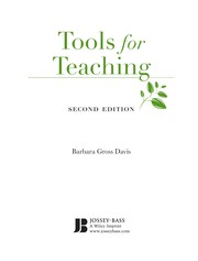 Cover of: Tools for teaching by Barbara Gross Davis