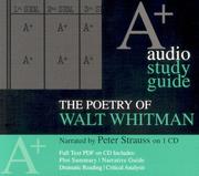 Cover of: The Poetry of Walt Whitman: An A+ Audio Study Guide (A+ Audio)