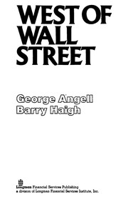 Cover of: West of Wall Street