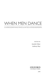 Cover of: When men dance: choreographing masculinities across borders