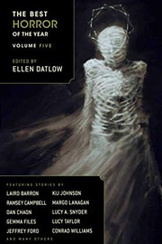 Cover of: The Best Horror of the Year Volume Five
