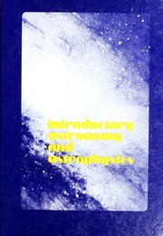 Cover of: Introductory astronomy and astrophysics