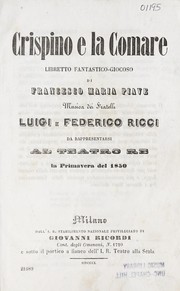 Cover of: Crispino e la comare: libretto fantastico-giocoso