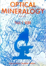 Optical mineralogy by Paul F. Kerr