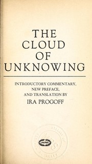 Cover of: The Cloud of Unknowing