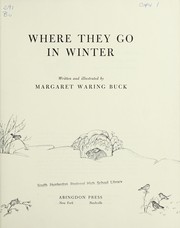 Cover of: Where they go in winter