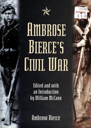 Cover of: Ambrose Bierce's Civil War