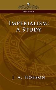 Cover of: Imperialism: A Study