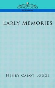 Cover of: Early Memories