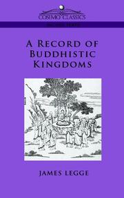 Cover of: A Record of Buddhistic Kingdoms
