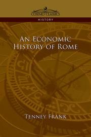 Cover of: An Economic History of Rome