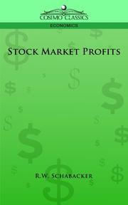 Cover of: Stock Market Profits | R.W. Schabacker