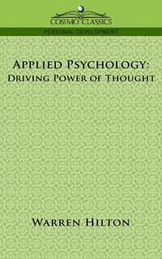 Cover of: Applied Psychology: Driving Power of Thought