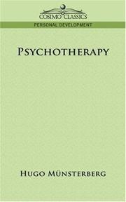 Cover of: Psychotherapy