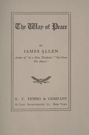 Cover of: The way of peace by James Allen