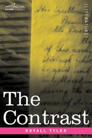 Cover of: THE CONTRAST: A Comedy in Five Acts