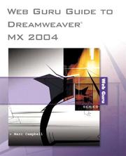 Cover of: Web Guru Guide to Dreamweaver MX 2004 (Web Guru Guide)