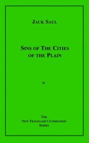 The Sins of the Cities of the Plain, or the Recollections of a Mary-Ann by Jack Saul