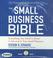 Cover of: The Small Business Bible