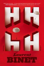 Cover of: HHhH: A Novel by Laurent Binet