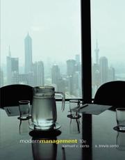Cover of: Modern management by Samuel C. Certo
